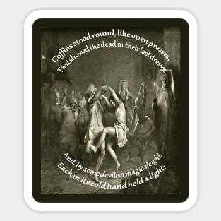 TamOshanter Burns Night Quote In Grey Sticker